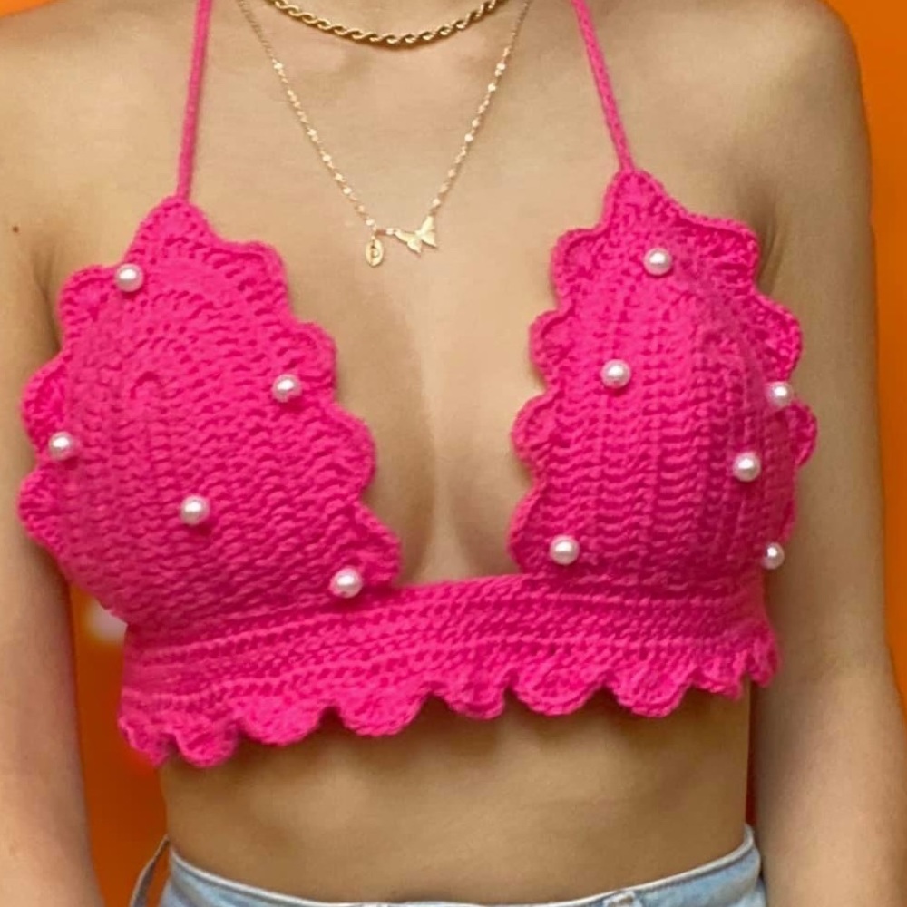 Crochet crop tops for sale🧶